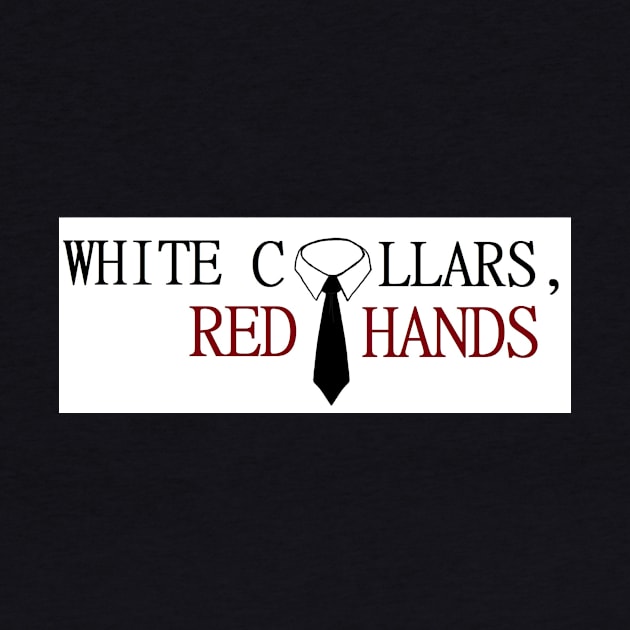 White Collars, Red Hands Collar Logo by White Collars Red Hands